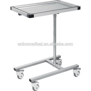 Table à instruments réglable en hauteur en acier inoxydable TT6745S